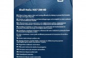 Motorolie Shell Helix HX7 5W40 5L