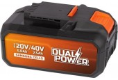 Powerplus Dual Power POWDP9037 Accu - 40V - 2,5 Ah - Samsung Li-ion