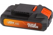 Powerplus Dual Power POWDP9011 Accu – 20V –  2,0 Ah - Li-Ion