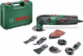 Bosch PMF 220 CE Multitool set - Oscillerend - 220 Watt -Inclusief 9 accessoires en kunststof koffer