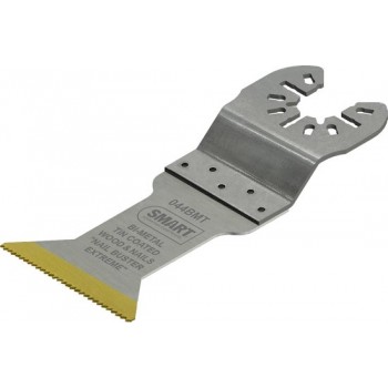 SMART Blades Multitool Zaagblad - 44x55mm - Bi Metaal Titanium Gecoat - Hout/Non-ferro Metaal/Kunststof