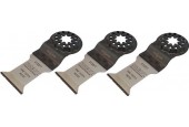 SMART Blades Starlock Multitool Zaagblad - Fijntandig - Hout/Plastic - 32x42mm - 3 stuks