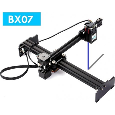 Dexters® DIY Laser Graveermachine BX07 | Laser Printer / Cutter / Snij| 7W | Blauwe Laser Machine