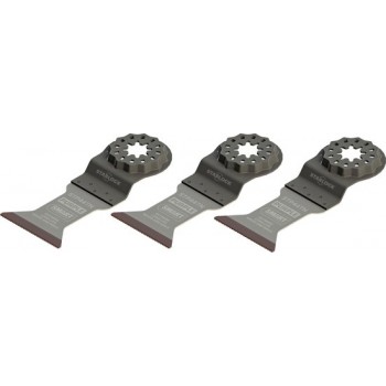 SMART Blades Starlock Purple - Multitool Zaagblad Bi-metaal - 44x46mm - 3 stuks