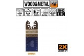 35 mm. HM multitool vertanding voor hout en metaal 1st. (Universeel)