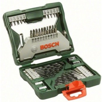 Bosch X-Line borenset - 43 delig - Met zeskantschacht hout en HSS metaalboren