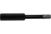 Tegelboor 10mm droog - BlackPower - HEX