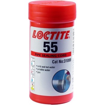 Loctite 55 gas/water afdichtingskoord 150mtr