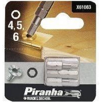 Piranha Inbus 4 - 5 - 6, 25mm X61083