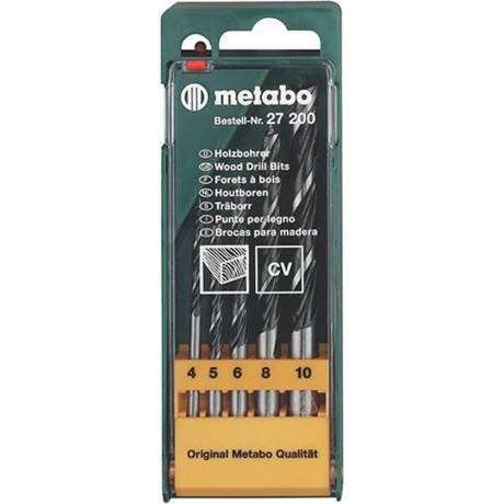 Metabo Spiraalboorcassette hout 5 delig