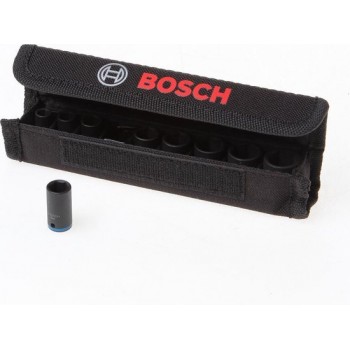 Bosch 9-delige dopsleutelmoffenset