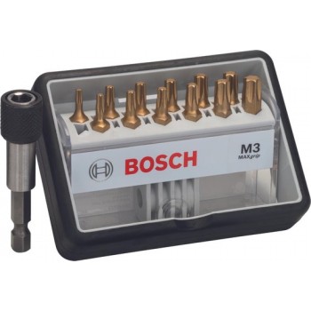 Bosch - 12+1-delige Robust Line bitset M Max Grip 25 mm, 12+1-delig