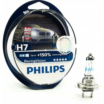 Philips RacingVision Xenon lamp - H7 Autolamp - 12V - 2 stuks