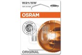 Osram Original Halogeen lampen - T20 W3x16Q - 12V/21-5W - set à 2 stuks