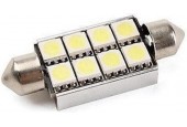 CANBUS Dome Auto Interieur Licht 8 LED C5W SMD 42mm