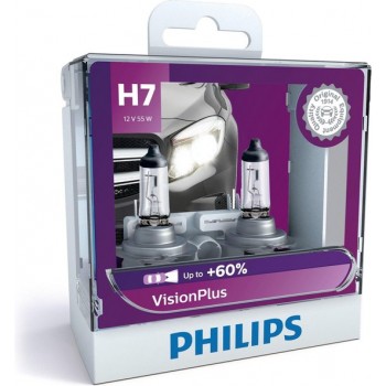 Philips Vision Plus - H7 - 12V Set