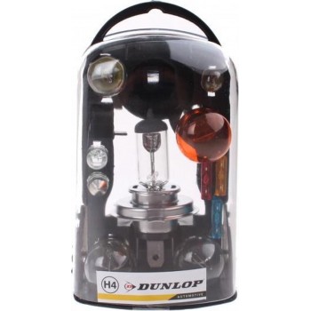 Dunlop Reservelampenset Auto H4 12 Volt 11-delig
