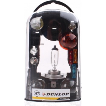 Dunlop Reservelampenset Auto H7 12 Volt 11-delig