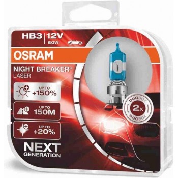 Osram Night Breaker Laser Gen2 HB3 9005NL-HCB