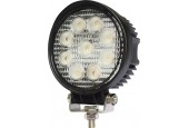 LED werklamp rond 27watt Lens: 60 gr. 2200 lumen