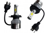 H4 koplamp set | 2x LED COB daglichtwit 6500K - 2x 8000 Lumen | 2x36W 9-32V
