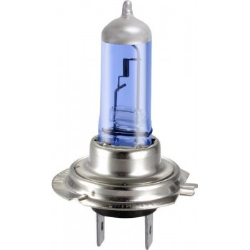 AutoStyle SuperWhite Blauw H7 55W/12V Halogeen Lamp, per stuk (E13)