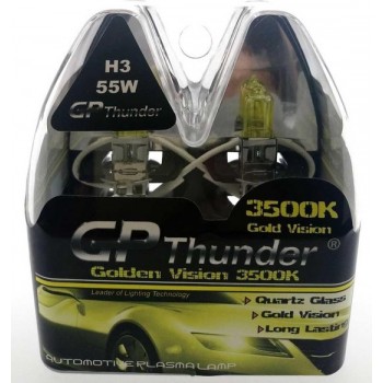 GP Thunder 3500k H3 Xenon Look - gold retro look 55w