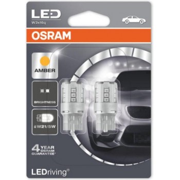 OSRAM LEDriving W21/5W 12V Oranje O-7715YE
