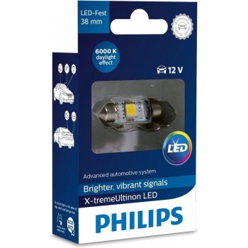 Philips X-tremeVision LED binnenverlichting en signaallamp auto 128596000KX1
