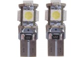Xenon Look 5 SMD LED W5W T10 5000k