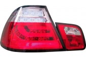 AutoStyle Set LED Achterlichten passend voor BMW 3-Serie E46 Coupe 1999-2002 - Rood/Helder
