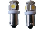 5 SMD Canbus LED binnenverlichting H6w - wit