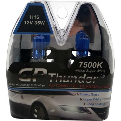 GP Thunder 7500k H16 19w Xenon Look