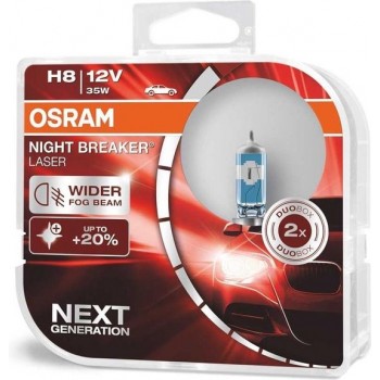 H8 Osram Night Breaker Laser 64212NL-HCB