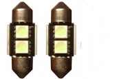 2 SMD Wit Canbus LED binnenverlichting 31mm