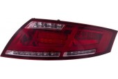 Autostyle Set LED Achterlichten passend voor Audi TT 2006-2013 Rood/Smoke incl. Dynamic knipperlichten