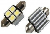 CANBUS Dome Auto Interieur Licht 4 LED C5W SMD 31mm