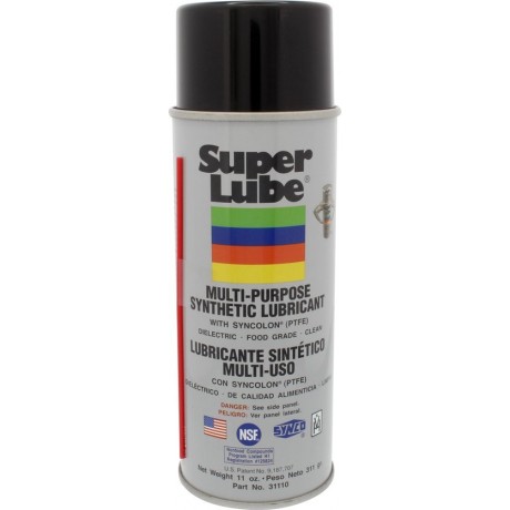 Super Lube Multi-Purpose Synthetic lubricant Aerosol - 311 gram