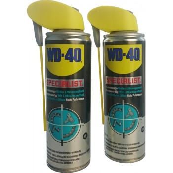 WD-40 Specialist wit Lithium spuitvet, 2x spuitbus à 250ml