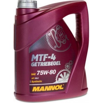 Mannol MTF 4 | 75W-80 | GL4 |  Synthetische Versnellingsbakolie | 4 Liter