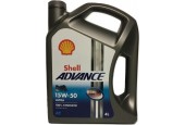 SHELL ADVANCE 4T ULTRA 15W50 - Motorolie - 4L