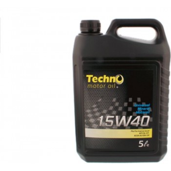 Techno Multigrade Motorolie | Auto | Olie | 4 Liter | 15W-40