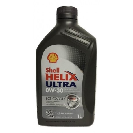 Shell Helix Ultra ECT C2/C3 0W-30 - Motorolie - 1L