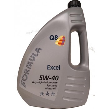 Q8 Formula Excel SEA 5W-40 Motorolie 4 Liter