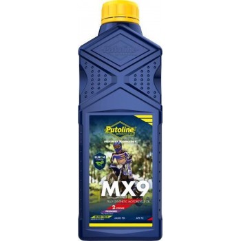Putoline MX9 Ester-Tech Vol-Synthetische 2-takt Motocross Enduro Mengolie