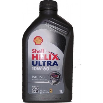 Shell Helix Ultra Racing 10W-60 Motorolie BMW M, VW 504.00/ 407.00, Ferrari