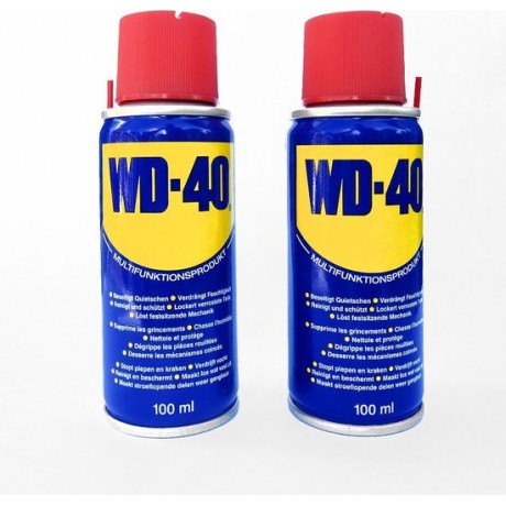 WD-40 Smeermiddel en roestoplosser - 2 busjes van 100 ml