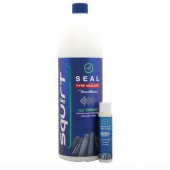 Squirt seal anti-lek latex vloeistof met Beadblock