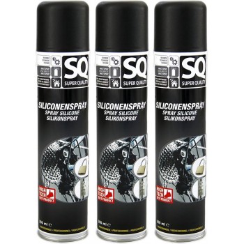3x SQ Super Quality Siliconenspray - Bescherming tegen roestvorming - 3x 300ml