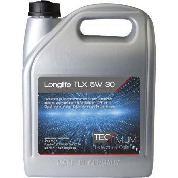 Tectimum motorolie TLX 5W30 longlife